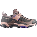 Salomon X Ultra 5 GORE-TEX women's hiking shoe in Iron / Shadow Gray / Deep Blue