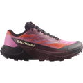Salomon Pulsar Quiver women's trail running shoe in HUCKLEBERRY/DRAGON FIRE/DUSKY ORCHID - side view