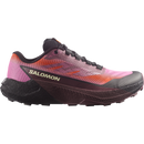 Salomon Pulsar Quiver women's trail running shoe in HUCKLEBERRY/DRAGON FIRE/DUSKY ORCHID - side view