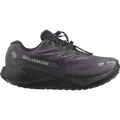 Salomon Aero Blaze 4 GRVL Gore-Tex women's gravel running shoe in BLACK/BLACK/PALOMA - side view