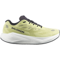 Salomon Aero Blaze 4 men's road running shoe in Sunny Lime / White / Black