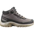 Salomon Shelter Waterproof women's winter boot in Plum Kitten / Phantom / Desert Tan