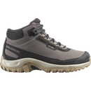 Salomon Shelter Waterproof women's winter boot in Plum Kitten / Phantom / Desert Tan