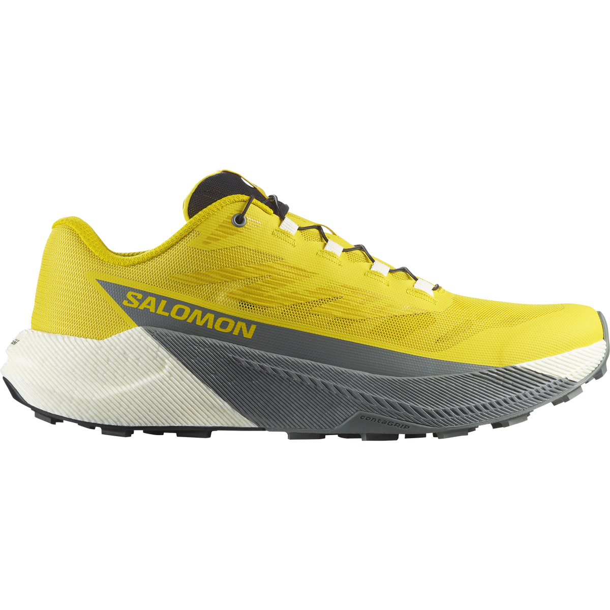 Salomon Pulsar men's trail running shoe in INCABERRY/VANILLA ICE/SEDONA SAGE - side view
