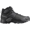 Salomon X Ultra 5 Mid Wide GORE-TEX men's hiking boot in BLACK/ASPHALT/CASTLEROCK