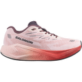 Salomon Aero Blaze 4 women's road running shoe in Vanilla Ice / Huckleberry / Lava Falls