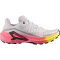 Salomon Genesis 2 men's trail running shoe in GRAY VIOLET/SAFETY YELLOW/NEON FLAME