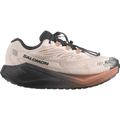 Salomon Aero Blaze 4 GRVL Gore-Tex women's gravel running shoe in VANILLA ICE/BLACK/BURRO - side view
