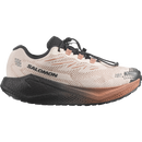 Salomon Aero Blaze 4 GRVL Gore-Tex women's gravel running shoe in VANILLA ICE/BLACK/BURRO - side view