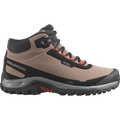 Salomon Shelter Waterproof men's winter shoe in Walnut / Black / Arabian Spice