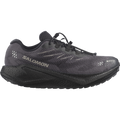 Salomon Aero Blaze 4 GRVL Gore-Tex men's gravel running shoe in BLACK/BLACK/PALOMA - side view