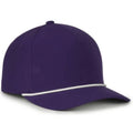 Outdoor Cap 550PF Performance 5-Panel Cap – High Crown Structured Hat with Moisture-Wicking Sweatband & Visor Cord