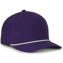 Outdoor Cap 550PF Performance 5-Panel Cap – High Crown Structured Hat with Moisture-Wicking Sweatband & Visor Cord