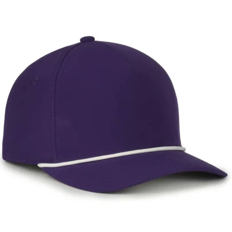 Outdoor Cap 550PF Performance 5-Panel Cap – High Crown Structured Hat with Moisture-Wicking Sweatband & Visor Cord