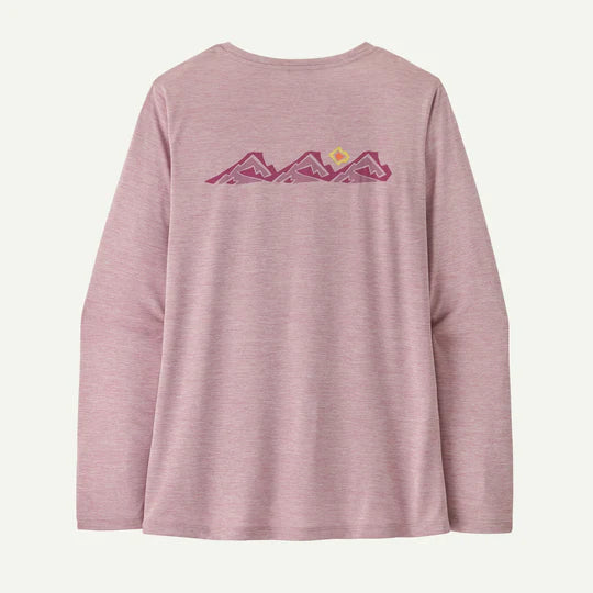 Patagonia L/S Cap Cool Daily Shirt - Boardshort Logo - Women's