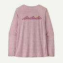 Patagonia L/S Cap Cool Daily Shirt - Boardshort Logo - Women's