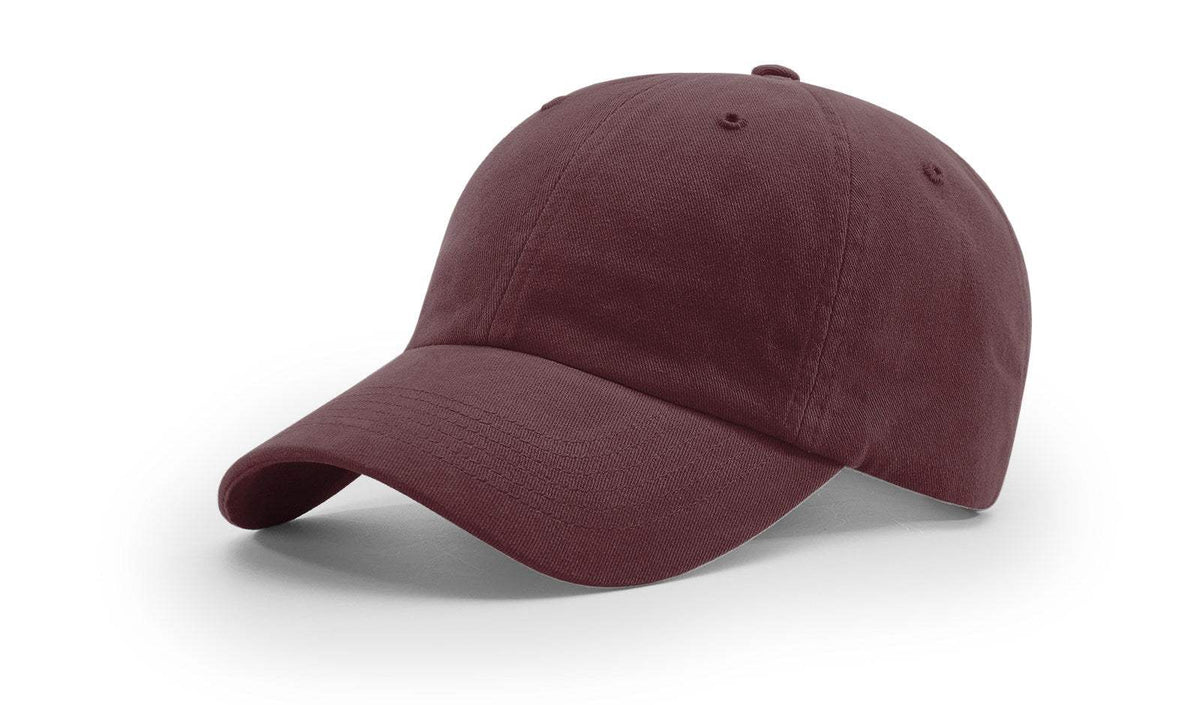 Richardson R55 Garment-Washed Twill Dad Hat – Unstructured Low-Profile Adjustable Cap
