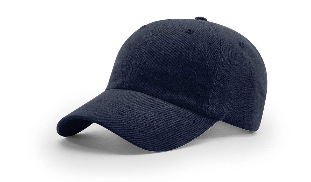 Richardson R55 Garment-Washed Twill Dad Hat – Unstructured Low-Profile Adjustable Cap