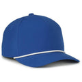 Outdoor Cap 550PF Performance 5-Panel Cap – High Crown Structured Hat with Moisture-Wicking Sweatband & Visor Cord