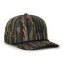 Outdoor Cap 551 Camo Perforated 5-Panel Trucker Hat – High Crown, Structured Polyester Camo Cap with Moisture-Wicking Sweatband