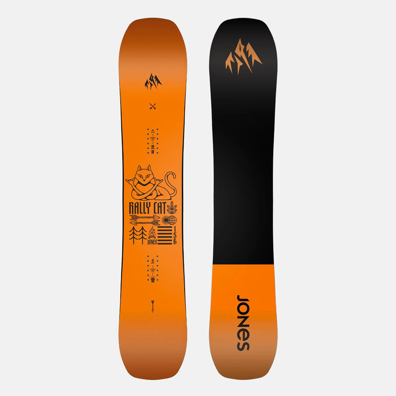 Jones Rally Cat Snowboard - Men's 2025| Capability to handle high speeds with ease, Easy to maneuver