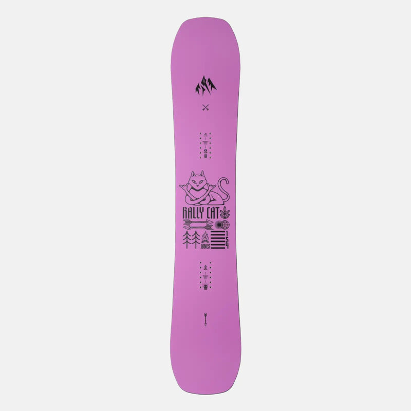 Jones Rally Cat Snowboard - Women's 2025| Great starter board & Very good Pop