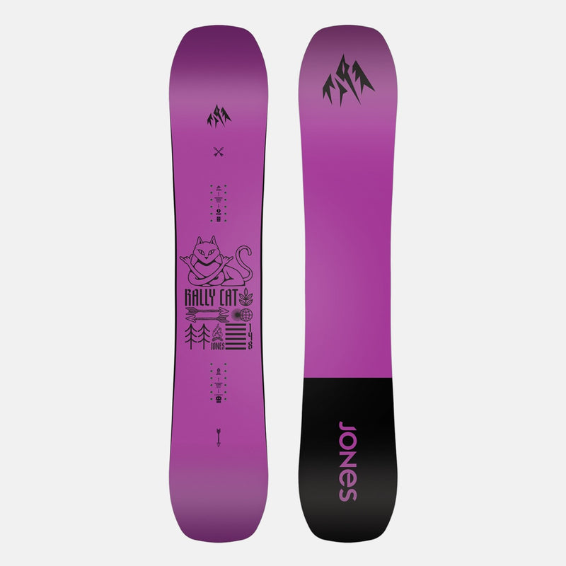 Jones Rally Cat Snowboard - Women's 2025| Great starter board & Very good Pop