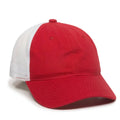 Outdoor Cap FWT-130 Garment Washed Trucker Hat – Unstructured Low Crown, Mesh Back, Adjustable Closure