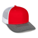 Outdoor Cap OC771 Premium Modern Trucker Cap – Pro Round Crown, Mesh Back, Structured Fit, Adjustable Snapback