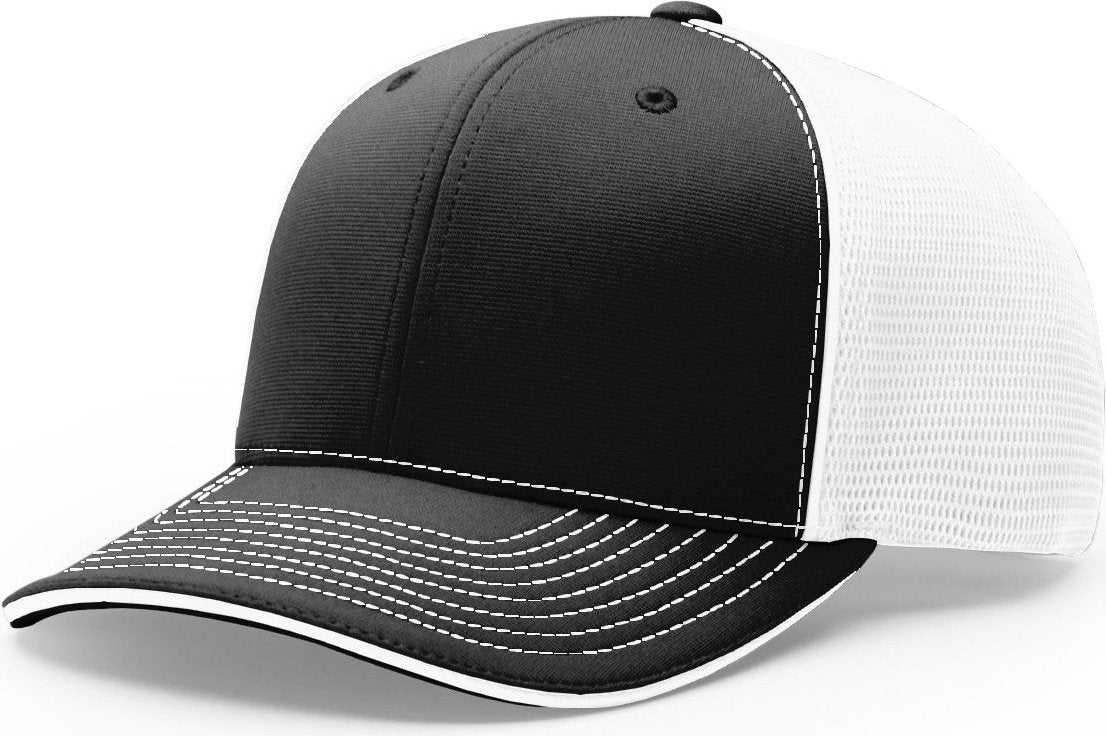 Richardson 172 Pulse Sportmesh R-Flex Trucker Hat – Performance Mesh-Back Stretch-Fit Cap