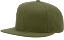 Richardson 510 Flatbill Snapback Cap Wool Blend Hat Hi-Profile Adjustable Snapback