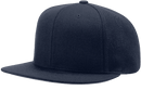Richardson 510 Flatbill Snapback Cap Wool Blend Hat Hi-Profile Adjustable Snapback