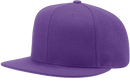 Richardson 510 Flatbill Snapback Cap Wool Blend Hat Hi-Profile Adjustable Snapback