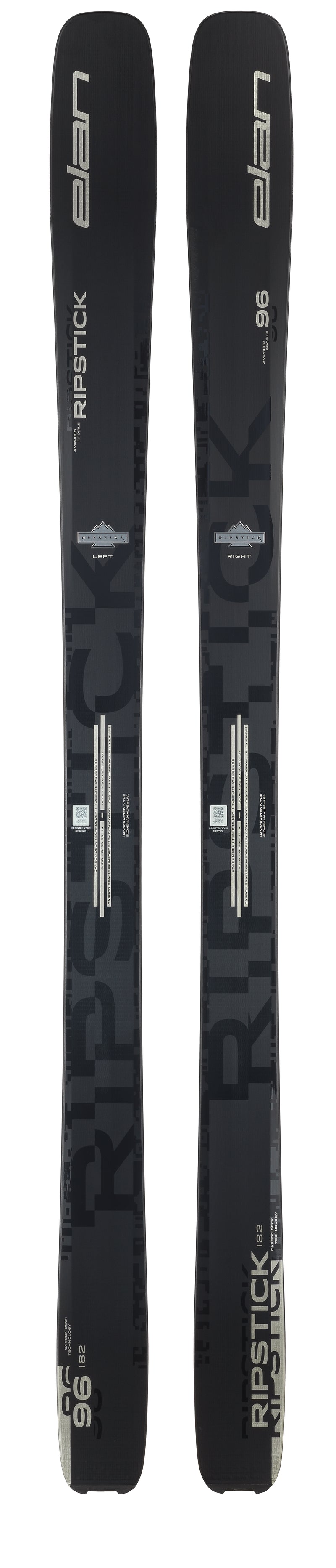 Elan Ripstick 96 Black Edition Skis - Men's 2025 | The Top All-Mountain Ski for Power, Versatility, and Ease