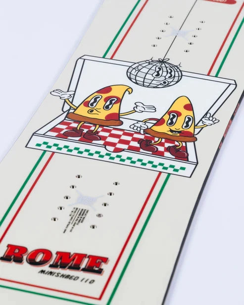 Rome Mini Shred Snowboard - Kids' 2025 | Beginner-Friendly w/ Soft Flex, Catch-Free Design, and Lightweight Construction