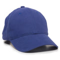 Outdoor Cap BCT-600 Structured Brushed Cotton Twill Solid Back Cap – Adjustable Hook/Loop Closure
