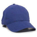 Outdoor Cap BCT-600 Structured Brushed Cotton Twill Solid Back Cap – Adjustable Hook/Loop Closure