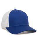 Outdoor Cap OC770 Premium Low Profile Trucker Cap – Pro Round Crown Structured Hat with Mesh Back Panels