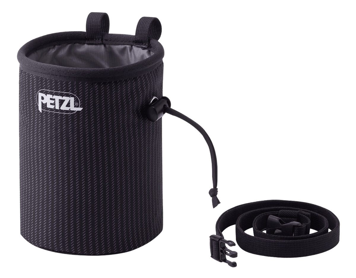 Petzl Bandi Chalk Bag | Lightweight, Durable Chalk Holder with Easy-Access Design for Climbers and Outdoor Enthusiasts