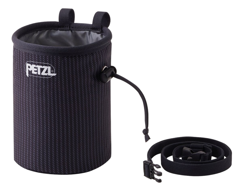 Petzl Bandi Chalk Bag | Lightweight, Durable Chalk Holder with Easy-Access Design for Climbers and Outdoor Enthusiasts