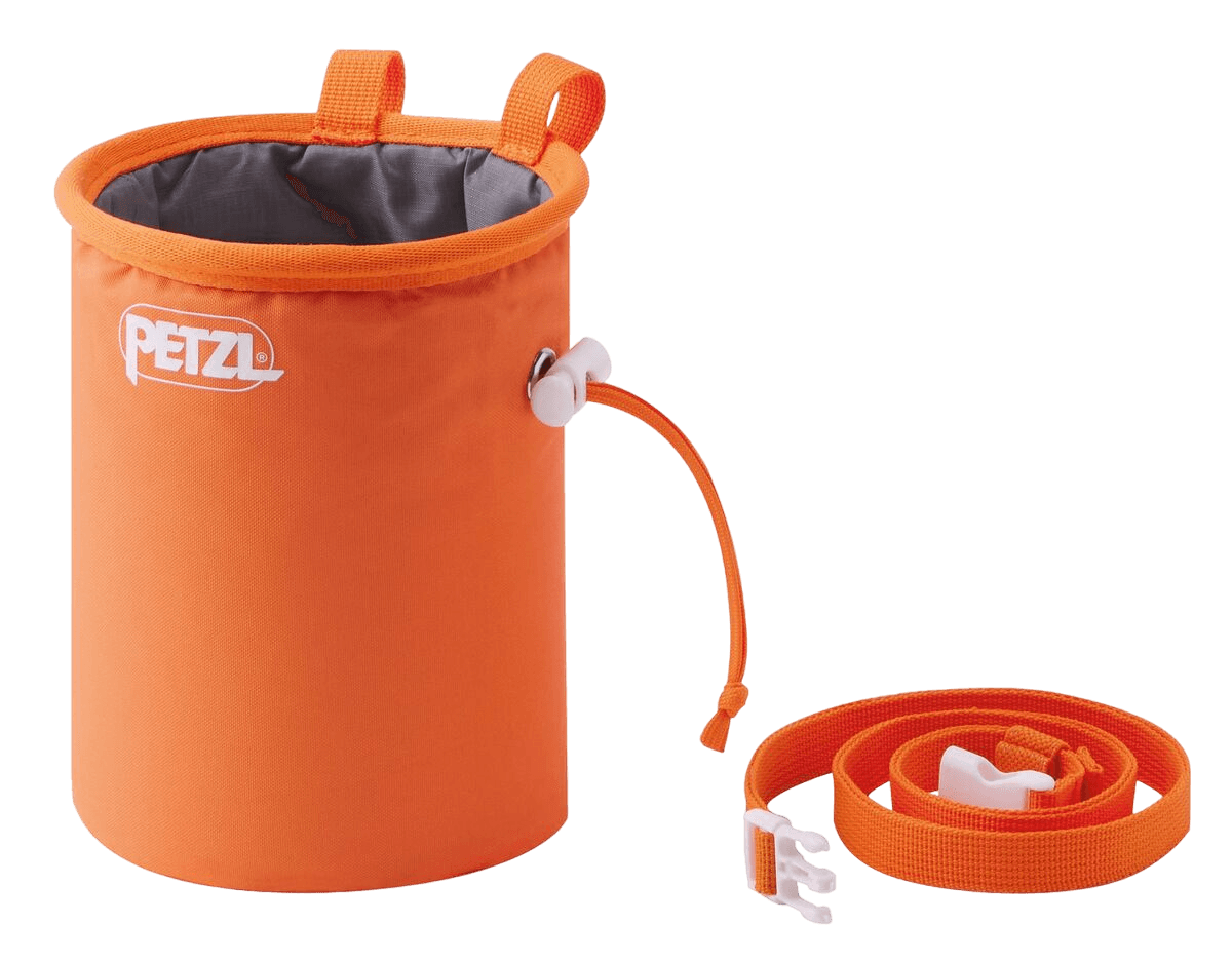 Petzl Bandi Chalk Bag | Lightweight, Durable Chalk Holder with Easy-Access Design for Climbers and Outdoor Enthusiasts