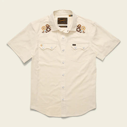 Howler Bros Crosscut Deluxe Men's Short Sleeve Shirt – Premium Comfort, Breathable Fabric, and Stylish Design for Everyday Wear