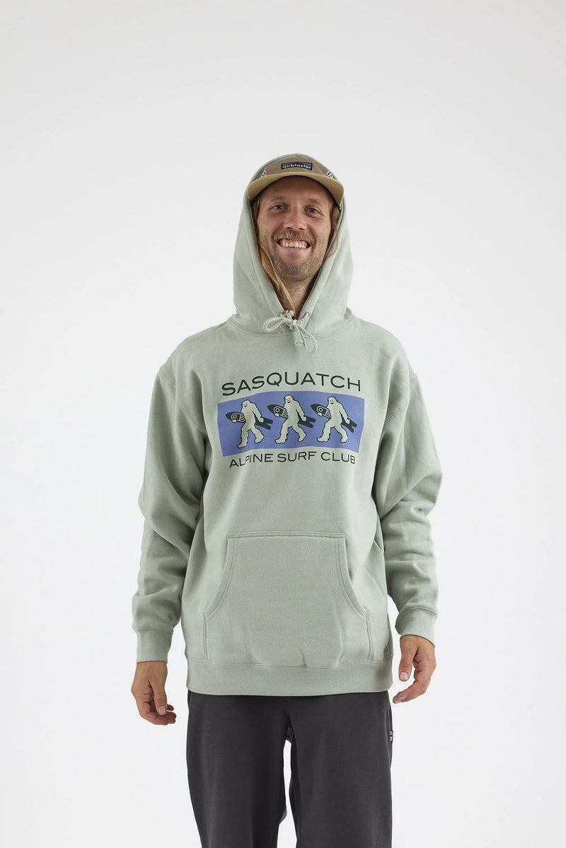 Airblaster Sasquatch ASC Hoodie in Dusty Sage | Cozy and Stylish Medium Fit Hoodie for Everyday Comfort and Outdoor Adventures