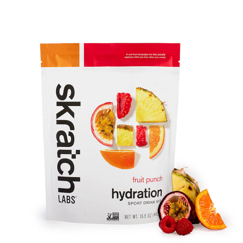 Skratch Labs Hydration Sport Drink Mix 440g 20-Serving Resealable Pouch