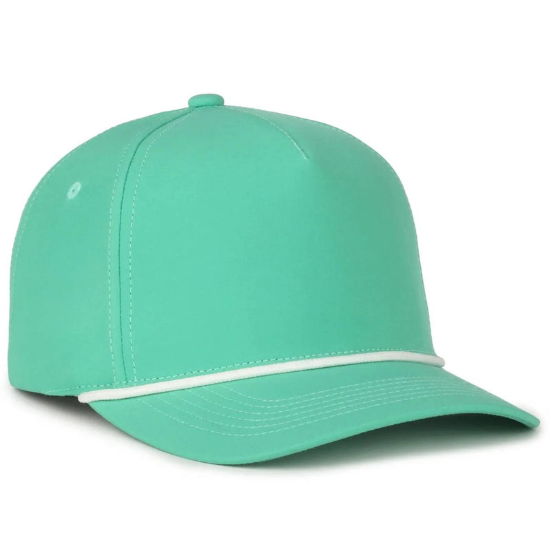 Outdoor Cap 550PF Performance 5-Panel Cap – High Crown Structured Hat with Moisture-Wicking Sweatband & Visor Cord