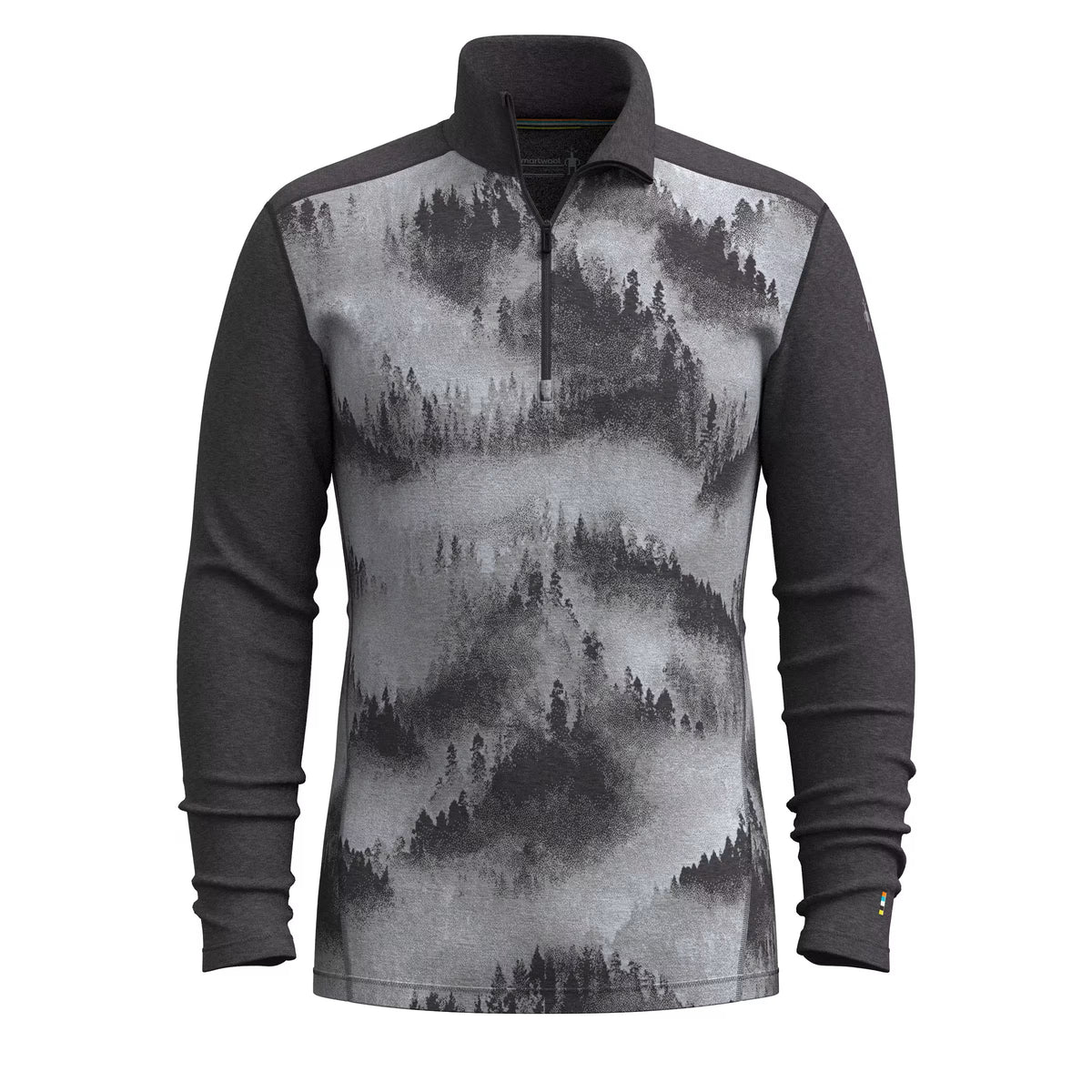 Smartwool Men's Classic Thermal Merino Base Layer 1/4 Zip | Versatile Cold-Weather Essential: Your Go-To Layer for Year-Round Comfort