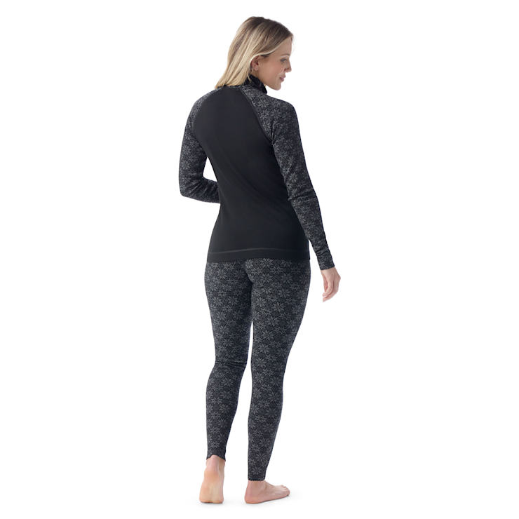 Smartwool Women's Classic Thermal Merino Base Layer 1/4 Zip | Enhanced Performance and Comfort: The Ultimate Cold-Weather Base Layer