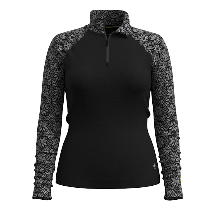 Smartwool Women's Classic Thermal Merino Base Layer 1/4 Zip | Enhanced Performance and Comfort: The Ultimate Cold-Weather Base Layer