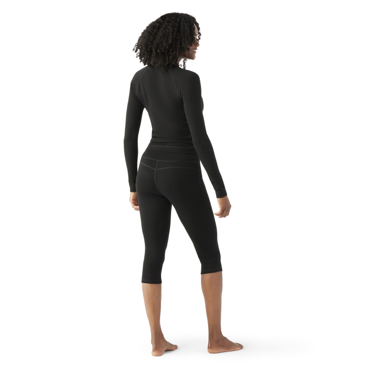 Smartwool Women's Classic Thermal Merino Base Layer 3/4 Bottom | Stay Warm and Comfortable: The Ideal Base Layer for Skiing Adventures