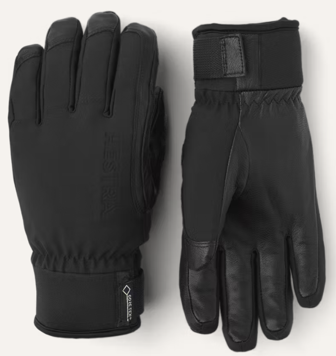 Hestra Alpine Short Gore-Tex Glove – Waterproof Ski Gloves with Fiberfill Insulation